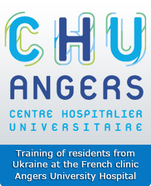 Training of residents from Ukraine at the French clinic Angers University Hospital Center