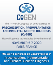 7th World Congress on Controversies in Preconception, Preimplantation and Prenatal Genetic Diagnosis
